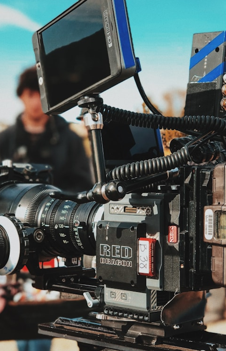 Professional cinema camera for The Artistic Lens